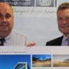 Nick Hayhurst, Copeland Council's Planning and Place Manager, and Mike Starkie, Mayor of Copeland